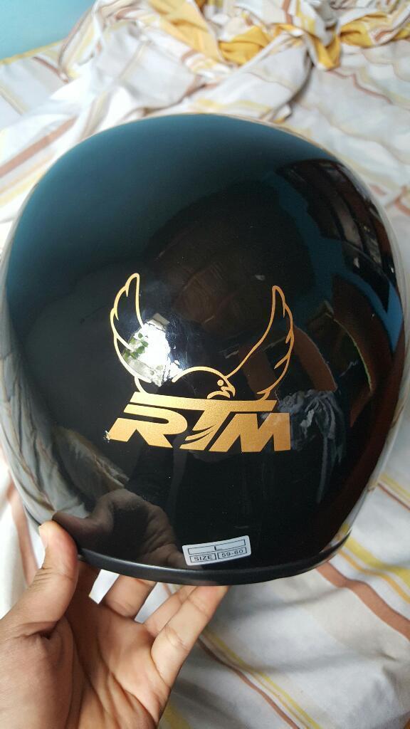 Vendo Casco para Moto Marca :rtm Talla:l