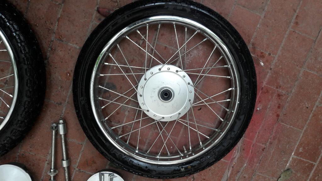 Vendo Aros Yamaha Originales Ybr125 Perf