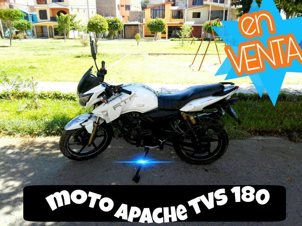 Moto Apache Tvs 180 fast