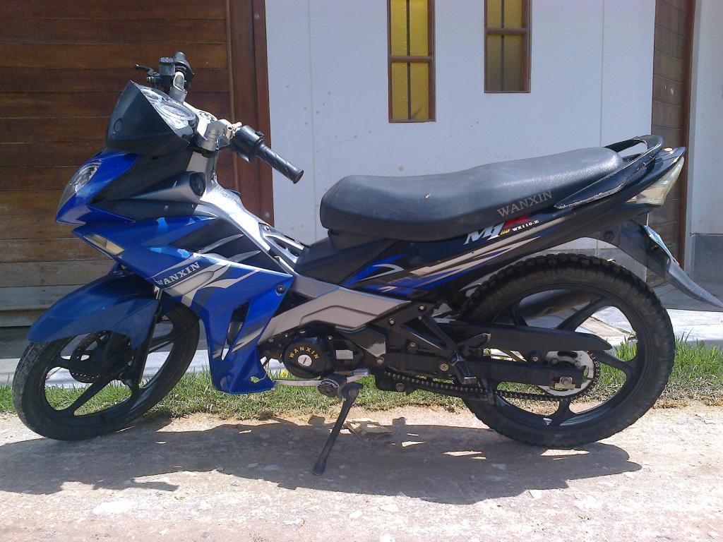 se vende moto WANXIN WX110z, por motivo de viaje