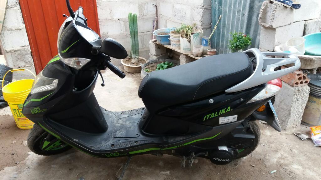 Vendo Moto Italika 125 Año 2016