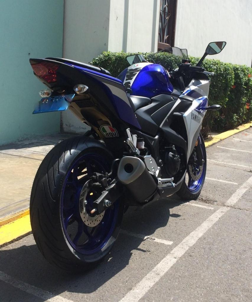 YAMAHA R3 2015, 490Km, Impecable....!