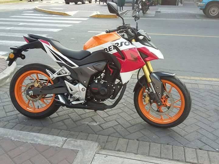 Moto Honda Cb190r REPSOL