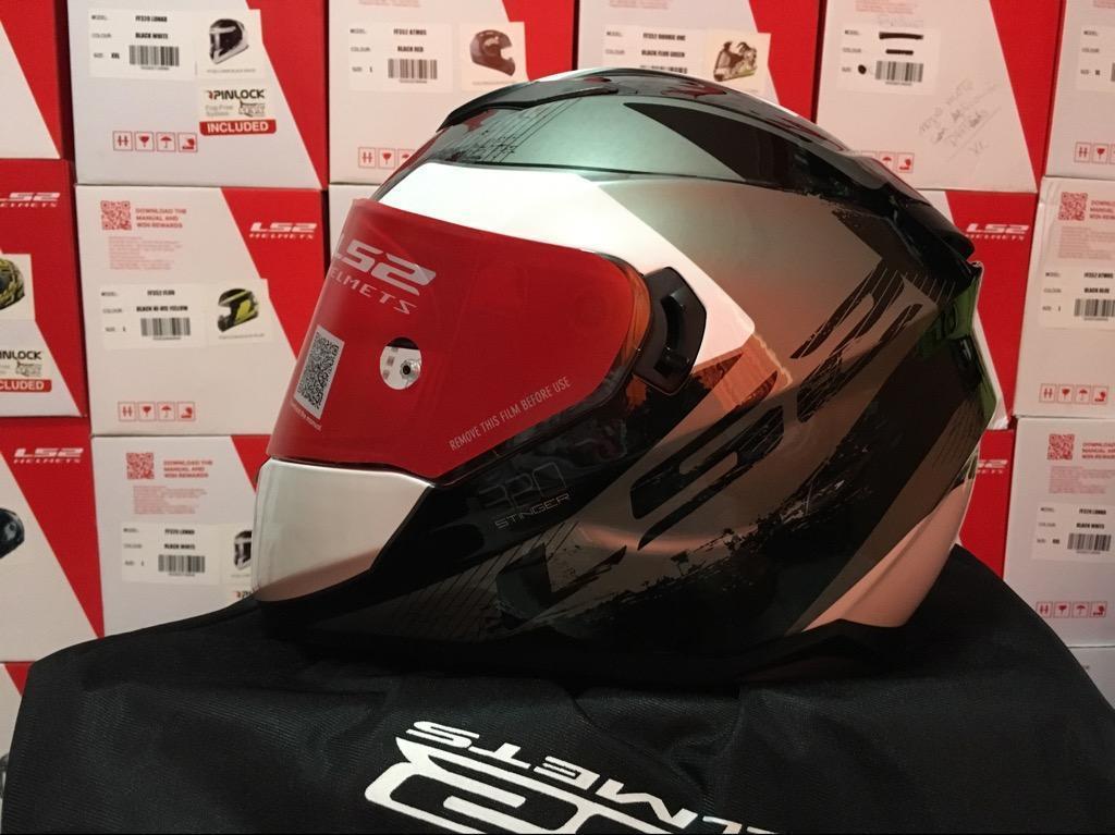 Casco Ls2 Modelo Stinger doble visor