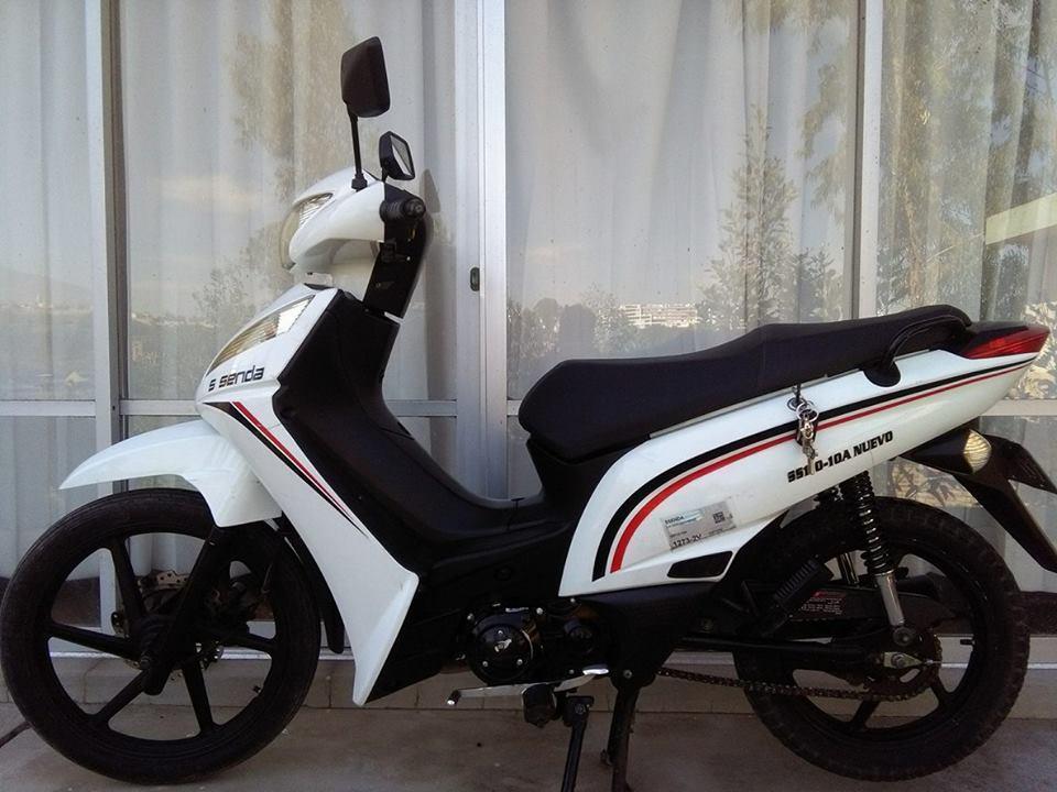 VENDO MOTO SSENDA MODELO MOPED SS110 BIEN CONSERVADA