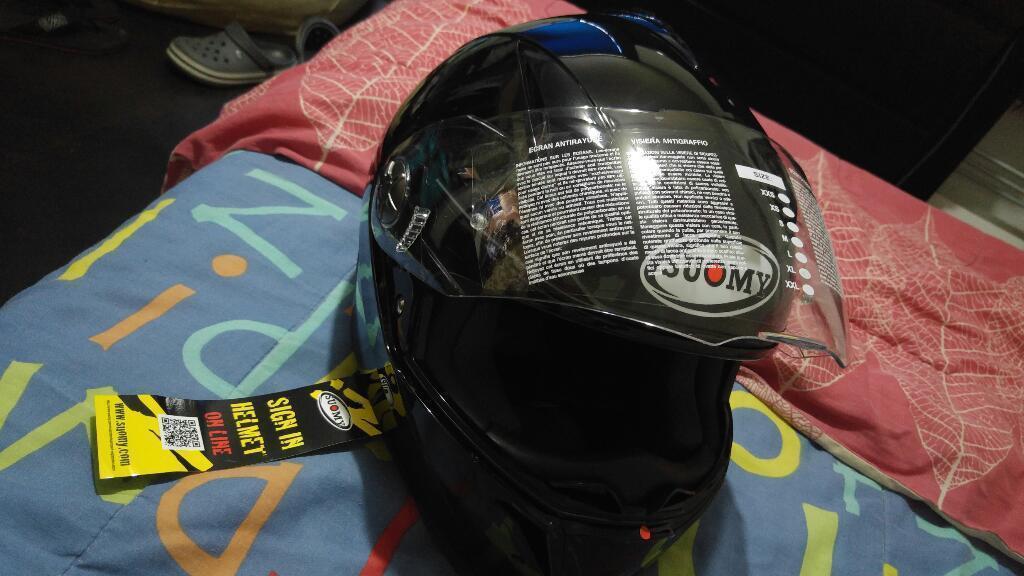 Nuevo Suomy Halo Doble Visor Talla L