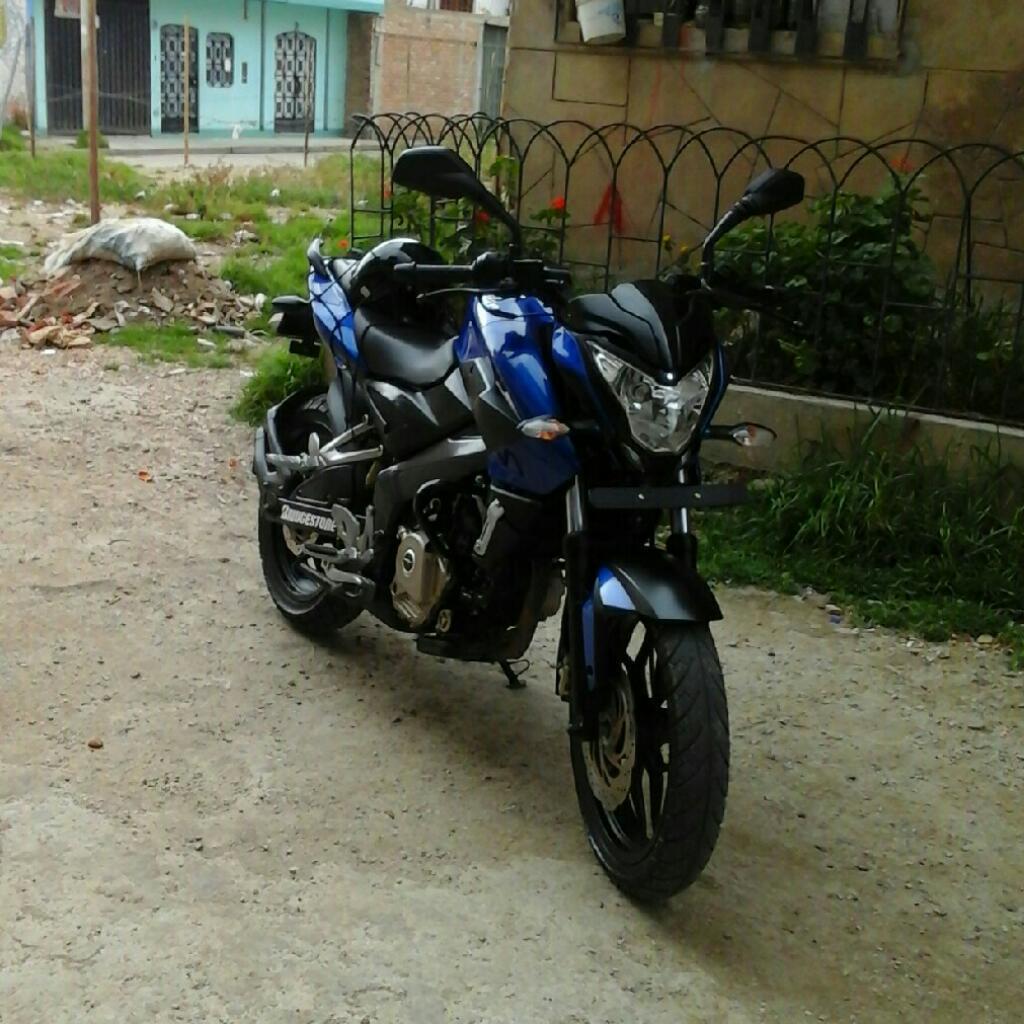 Vendo Pulsar Ns 200 con 9500 Km