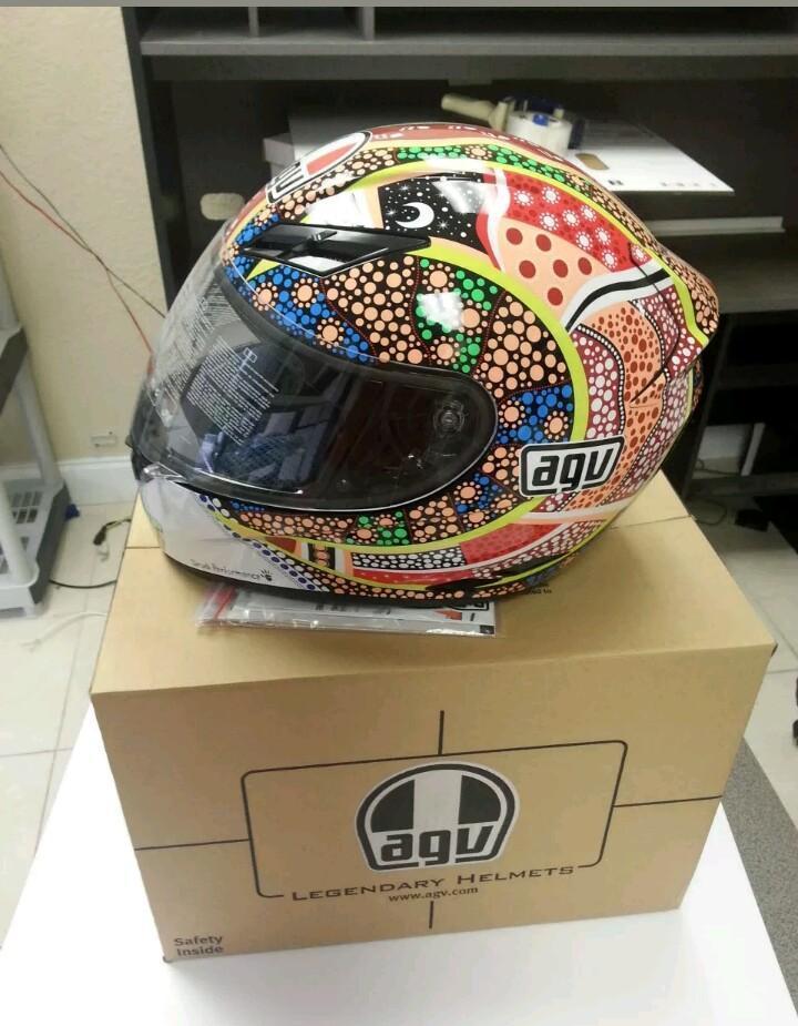 AGV DREAMTIME TOP VALENTINO ROSSI. KAWASAKIHONDAYAMAHA