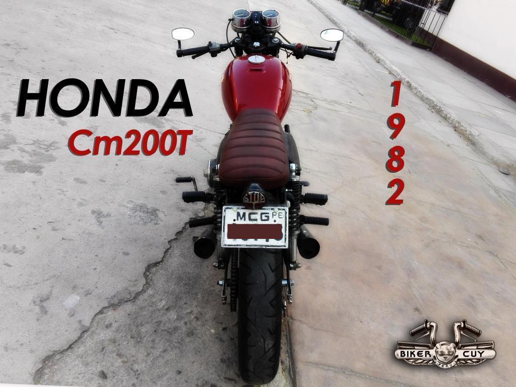 Honda clasica de colección 200CC año 82