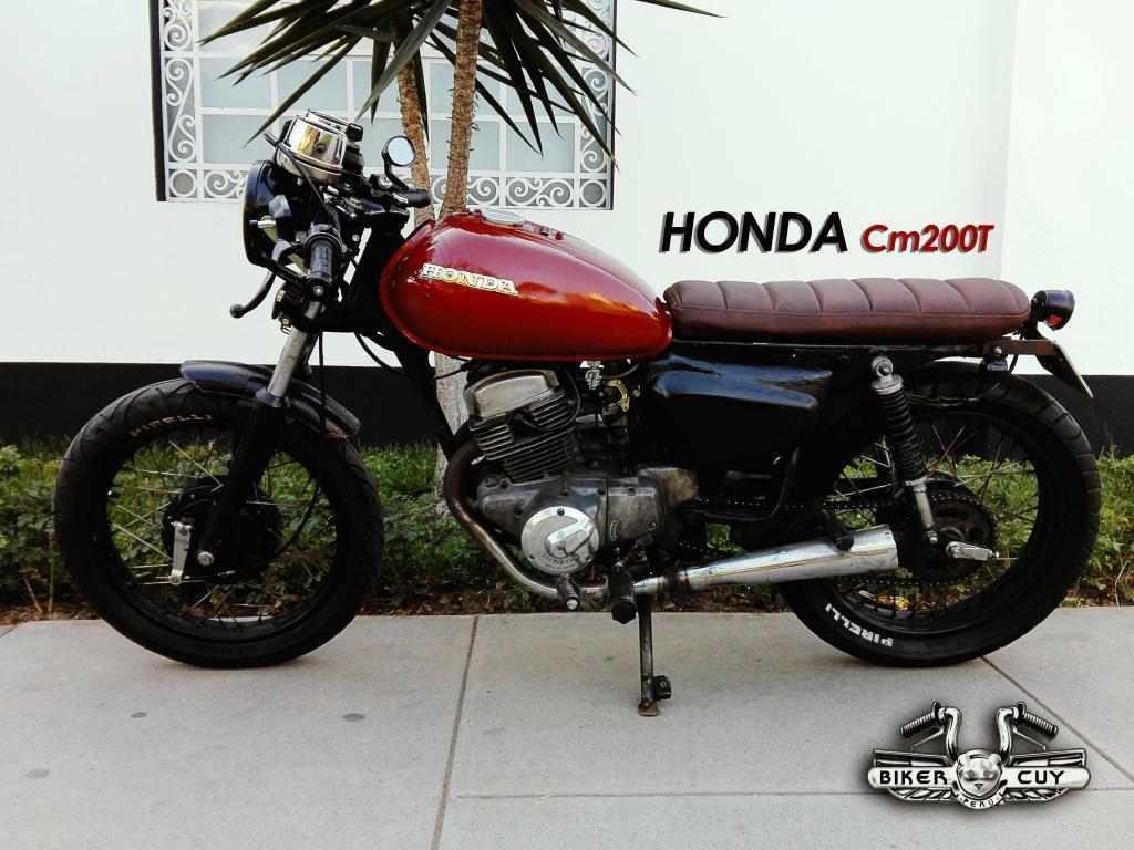 Honda clasica de colección 200CC año 82