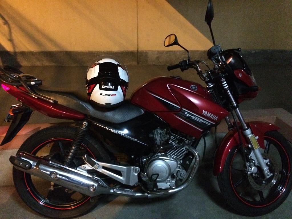 Motocicleta Yamaha Ybr125Ed Roja