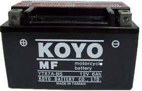 bateria koyo YTX7A