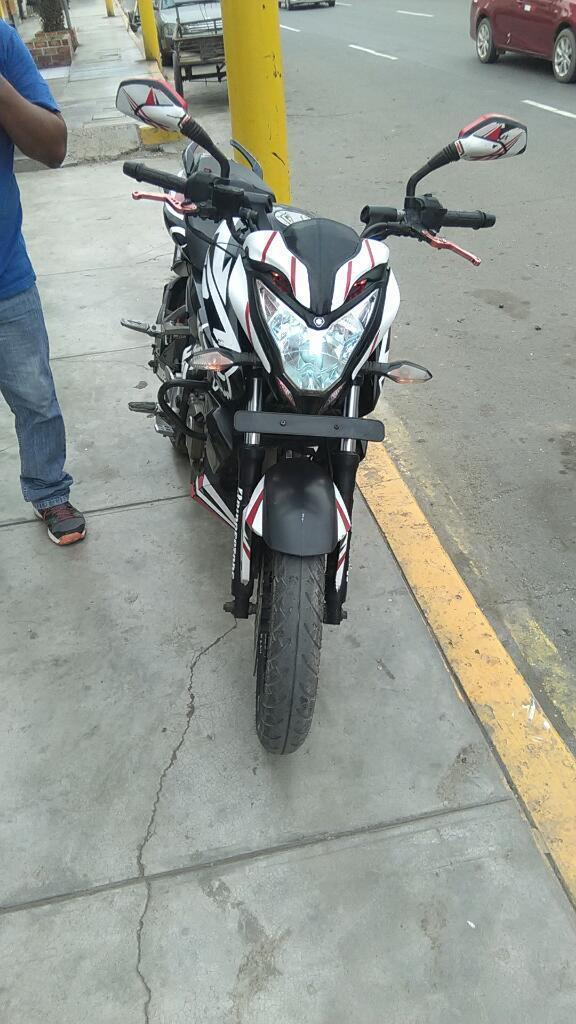 Ns 200 Decal Color Negra Mate Año:2015