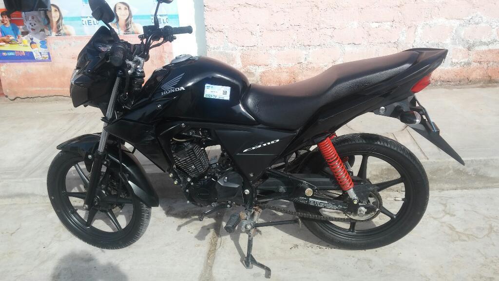 Vendo Moto Honda Cb110 Negro a 3500 Sole