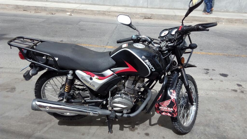 Vendo Moto Ronco por Motivo de Viaje