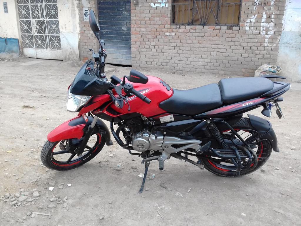 Pulsar 135 Ls Rojo/Negro