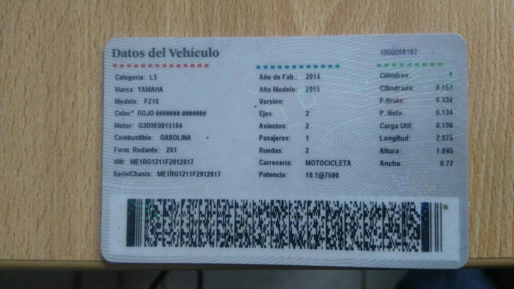 Vendo Fz Buen Estado
