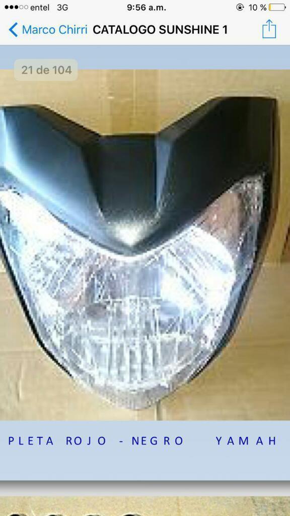 Faro Fz 16 Yamaha Tenemos de Varios Colo