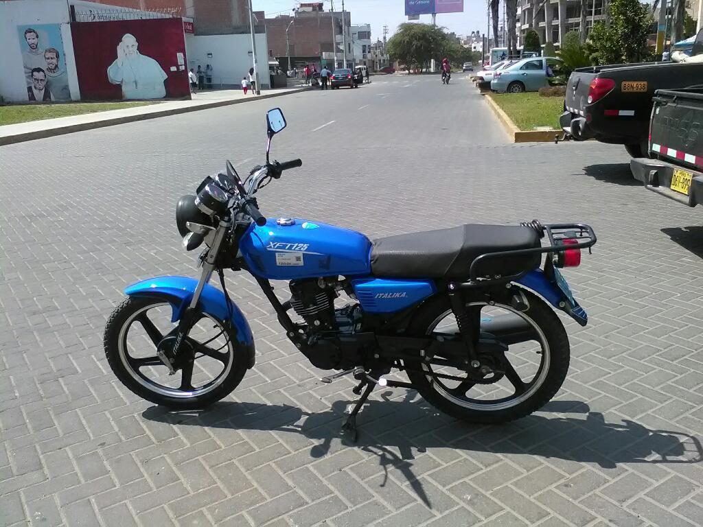 Moto Lineal C/azul 125xft